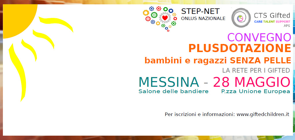 Convegno sulla plusdotazione - Messina 2016 - Step-net